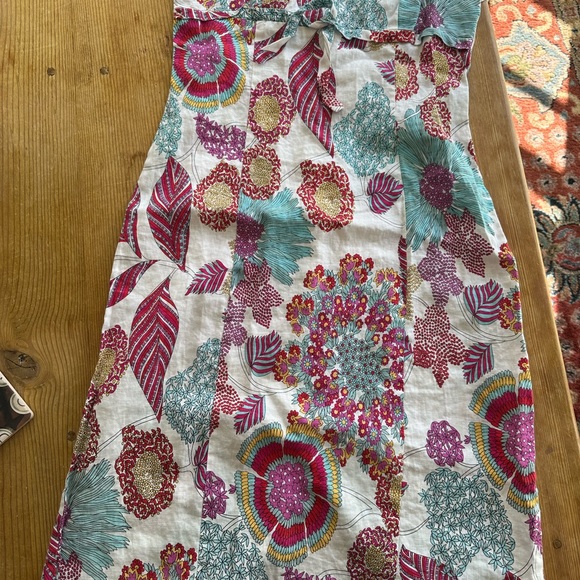 Fiore de Zucca dress - gorgeous cotton flattering fit. - Picture 3 of 16